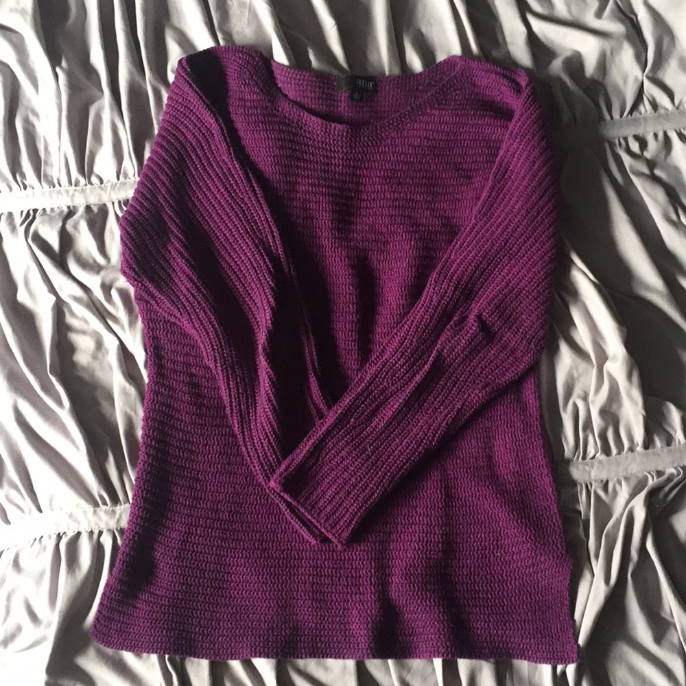 2/$5 ANA purple sweater